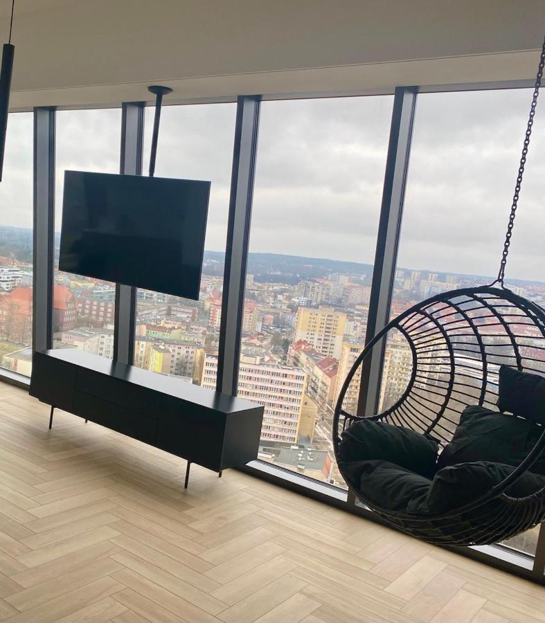Apartmán Hanza Tower Szczecin Sky Apart 18Th Floor A Exteriér fotografie