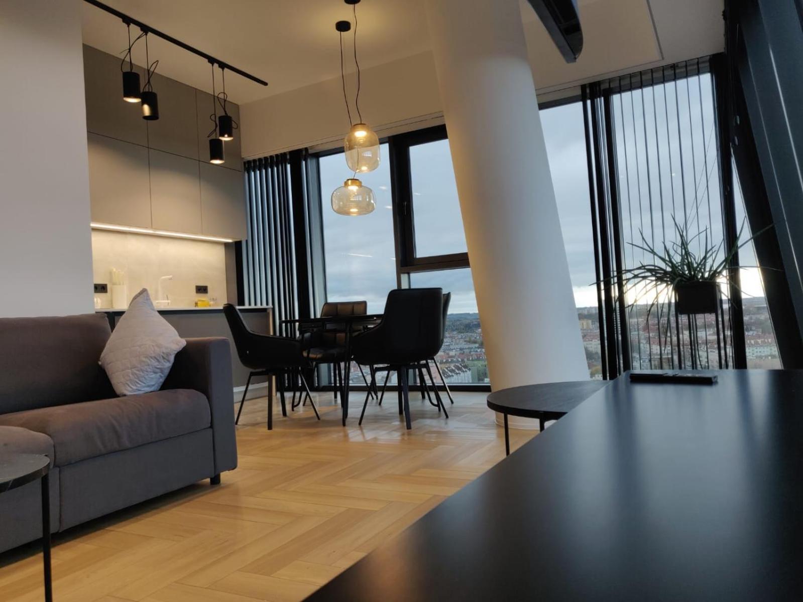 Apartmán Hanza Tower Szczecin Sky Apart 18Th Floor A Exteriér fotografie